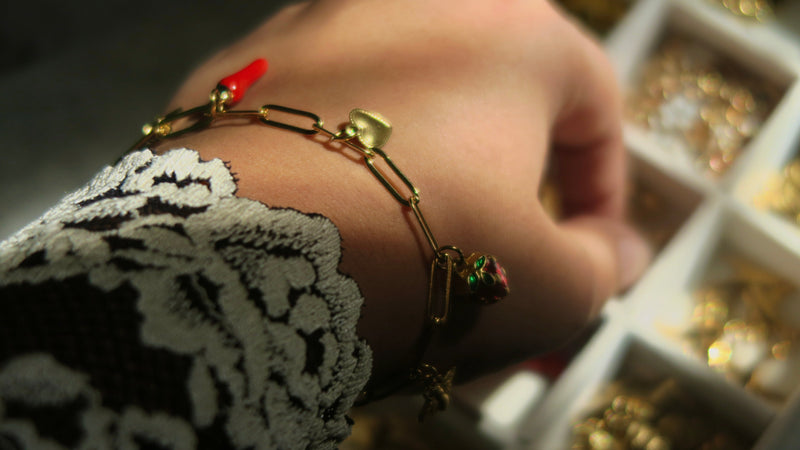 bracelet à breloques personnalisé